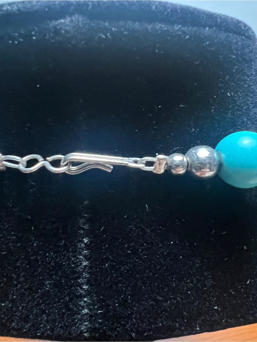 Turquoise Stone Beaded Necklace - Picture 5 of 5
